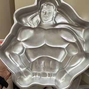 ❤️❤️❤️Superman baking pan